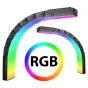 LED Phone Light - Sirui Bendable RGB LED Light (Two-Light Kit) B25R-D - quick order from manufacturer