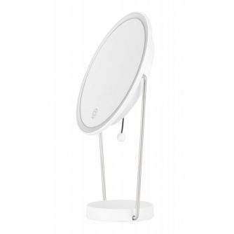 Make-up spoguļi - Humanas HS-ML01 makeup mirror with LED backlight - white - ātri pasūtīt no ražotāja