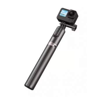 Selfie Stick - TELESIN 2nd gen remote selfie stick w. tripod (130cm) TE-RCSS-003 - buy today in store and with delivery
