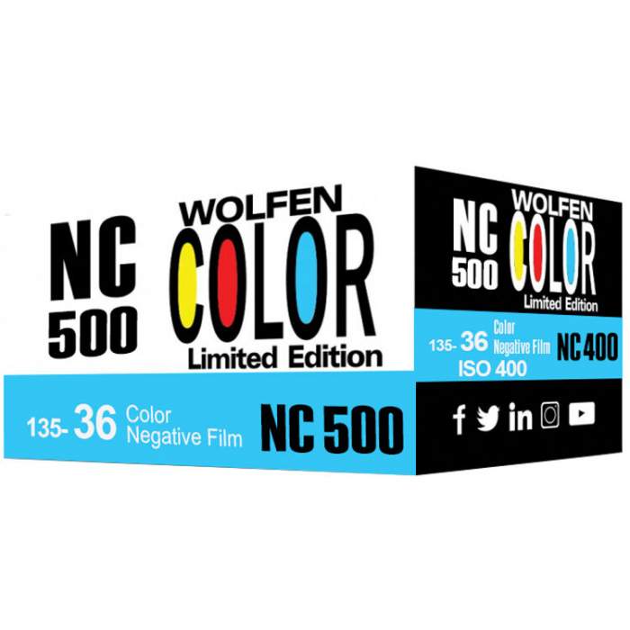 Photo films - Orwo film Wolfen NC500 400/36 - buy today in store and with delivery