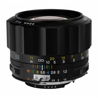 Voigtlander Nokton SL IIs 55mm f/1.2 lens for Nikon F