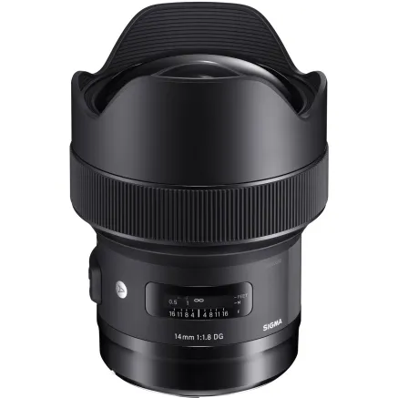 Sigma 14mm F1.8 DG HSM platais objektīvs uz EF Canon & FE Sony & L-Mount noma