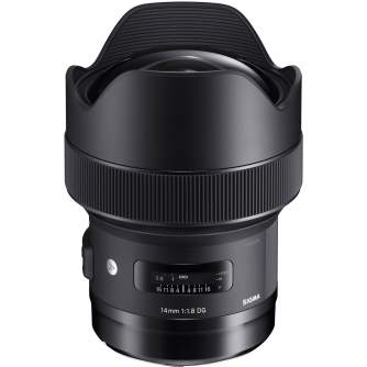 Lenses and Accessories - Sigma 14mm f/1.8 DG HSM Art wide lens EF Canon & FE Sony & L-Mount rental