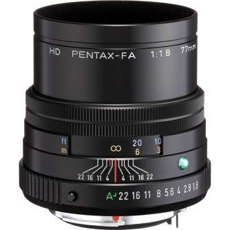Objektīvi - RICOH/PENTAX PENTAX-FA HD 77MMF1.8 LIMITED (BLACK) 27880 - ātri pasūtīt no ražotāja