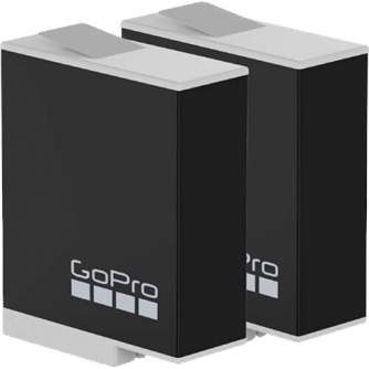 Sporta kameru aksesuāri - GoPro ENDURO battery 2-pack (HERO10/HERO9) - perc šodien veikalā un ar piegādi