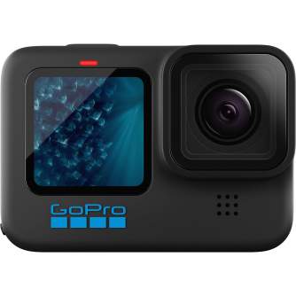 GoPro HERO11 Black action camera 27Mp 5.3K 4K120 RAW 2.27 LCD w. Enduro battery