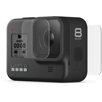 GoPro rūdīta stikla objektīva + ekrāna aizsargi HERO8 Black AJPTC-001