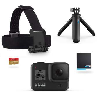 GoPro HERO8 Black Holiday Bundle action kamera kit with accessories