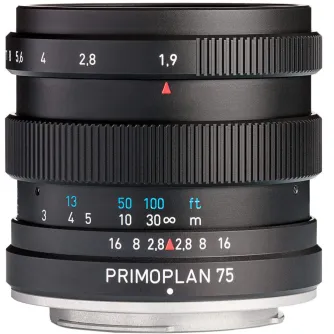 Rigu aksesuāri - Meyer Primoplan 75 F1.9 II Fuji X - ātri pasūtīt no ražotāja