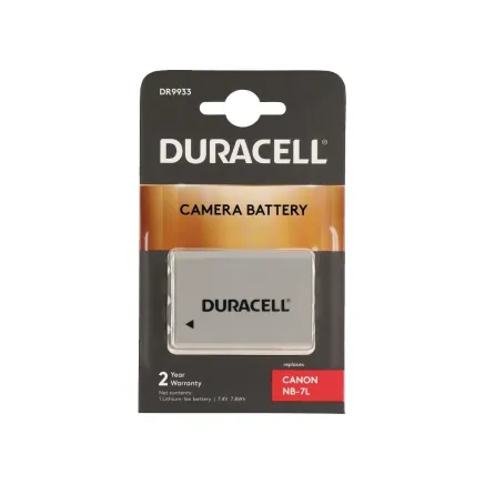 Duracell DR9933 Battery for Canon NB-7L 1050mAh 7.4V
