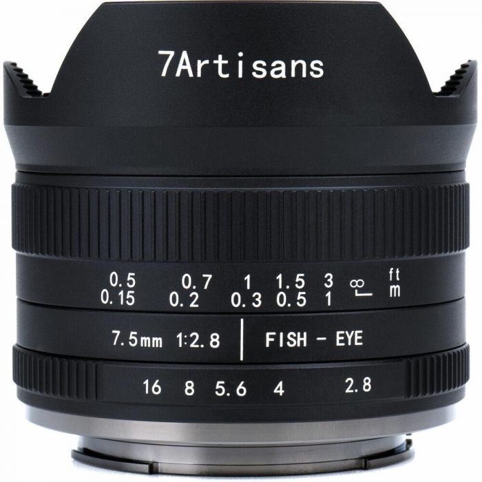Objektīvi - 7artisans 7.5mm F2.8 II M43 Fish-Eye Lens - быстрый заказ от производителя