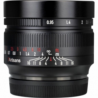 Objektīvi - 7Artisans 50mm F0.95 Lens for Nikon Z (A008B-Z) - ātri pasūtīt no ražotāja