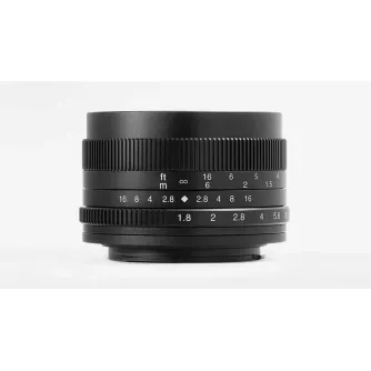 Objektīvi bezspoguļa kamerām - 7artisans 50mm F1.8 Fuji FX - ātri pasūtīt no ražotāja