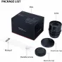 CINEMA Video Lenses - 7artisans Vision 25mm T1.05 M43 - quick order from manufacturer