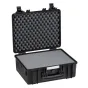 Cietie Koferi - Explorer Cases 4419HL Case Black with Foam - ātri pasūtīt no ražotāja