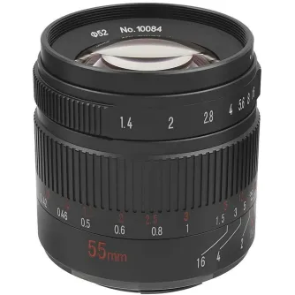 Objektīvi bezspoguļa kamerām - 7artisans 55mm F1.4 II Nikon Z - ātri pasūtīt no ražotāja