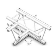 Citi studijas aksesuāri - Studioking Truss Triangle Truss 90 Degree 3 Way Horizontal - ātri pasūtīt no ražotājaCiti studijas aksesuāri - Studioking Truss Triangle Truss 90 Degree 3 Way Horizontal - ātri pasūtīt no ražotāja