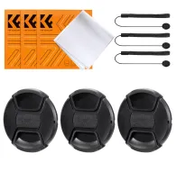 Objektīvu vāciņi - K&F Concept Accessory 9-in-1 set, 52mm Center Pinch Lens Cap with string (unstringing)*3+Vacuum Cleaning SKU.1991 - ātri pasūtīt no ražotājaObjektīvu vāciņi - K&F Concept Accessory 9-in-1 set, 52mm Center Pinch Lens Cap with string (unstringing)*3+Vacuum Cleaning SKU.1991 - ātri pasūtīt no ražotāja