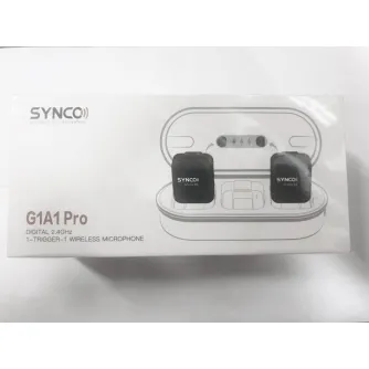 Bezvadu piespraužamie mikrofoni - SYNCO G1 (A1) Pro SYNCOG1A1PRO - быстрый заказ от производителя