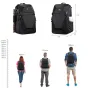 K&F Concept Camera Backpack 20L with front hard shell, customizable compartments, and space for four lenses and a laptop.