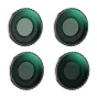 ND фильтры - K&F Concept K&F DJI Osmo Action 4 ND Filter Kit ND8+ND16+ND32+ND64 4 Pack, Optical Glass Filters SKU.2076 - быстрый заказ от производителя