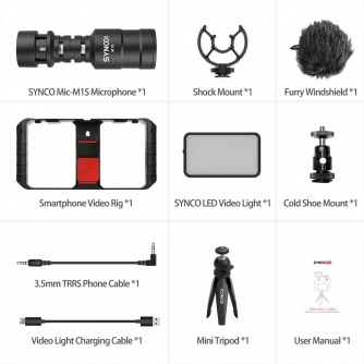 Viedtālruņiem - SYNCO Vlogger Kit 1 VLOGGER KIT 1 - ātri pasūtīt no ražotāja