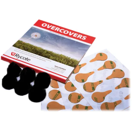 Rycote miniwindjammer overcovers (Black, 6-pack, 30 stickies) RY SPEC OC-B