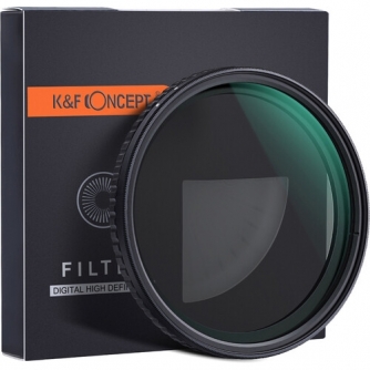 KFConceptKF43MMNano-XVariableFaderNDFilter,ND2~ND32,WOBlackCrosswith3pcscleaningclothsKF011164V1