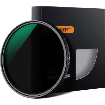 K&F Concept 58MM MV36 Slim Variable/Fader NDX, ND8~ND2000, Waterproof, Anti
