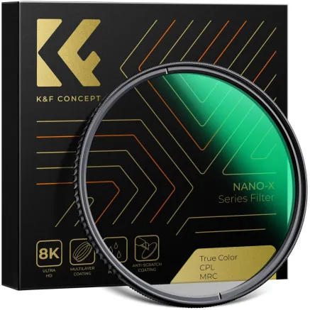 K&F Concept 67MM CPL Filter True Color Circular Polarizers Filter with 28 Multi-