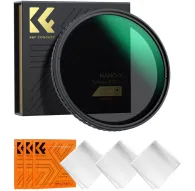 Neutral Density Filters - K&F Concept 72MM Nano-X Variable/Fader ND Filter, ND2~ND32, W/O Black Cross - quick order from manufacturerNeutral Density Filters - K&F Concept 72MM Nano-X Variable/Fader ND Filter, ND2~ND32, W/O Black Cross - quick order from manufacturer