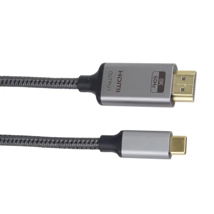 PremiumCord USB-C na HDMI kabel 2m rozliseni obrazu 8K@60Hz KU31HDMI22