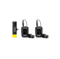 Wireless Lavalier Microphones - Saramonic Blink500 Pro B6 Wireless Audio Transmission Kit (RXUC + TX + TX) - quick order from manufacturerWireless Lavalier Microphones - Saramonic Blink500 Pro B6 Wireless Audio Transmission Kit (RXUC + TX + TX) - quick order from manufacturer