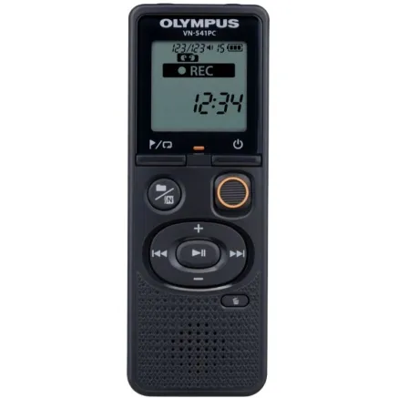 Olympus OM System audio recorder VN-541PC, black V420040BE000