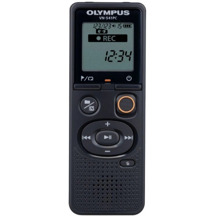Диктофоны - Olympus OM System audio recorder VN-541PC, black V420040BE000 - быстрый заказ от производителя