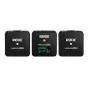 Vairs neražo - Rode Wireless Go II melns mikrofonu komplekts Go 2 Dual WIGOII