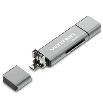 Vention Multifunctional USB2.0 Card Reader Vention CCJH0 Gray