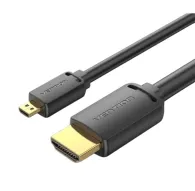 Провода, кабели - Vention HDMI-D Male to HDMI-A Male 4K HD Cable 1m Vention AGIBF (Black) - купить сегодня в магазине Master Foto и с доставкойПровода, кабели - Vention HDMI-D Male to HDMI-A Male 4K HD Cable 1m Vention AGIBF (Black) - купить сегодня в магазине Master Foto и с доставкой