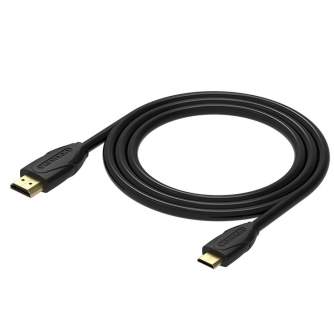 Провода, кабели - Vention Mini HDMI Cable 1.5m Vention VAA-D02-B150 (Black) - купить сегодня в магазине и с доставкой