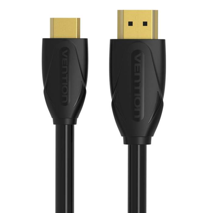 Video vadi, kabeļi - Vention Mini HDMI Cable 1.5m Vention VAA-D02-B150 (Black) - perc šodien veikalā un ar piegādi