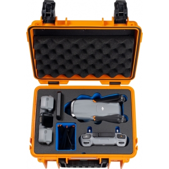 Cases - BW OUTDOOR CASES TYPE 3000 FOR DJI AIR 3 / ORANGE 108689 - quick order from manufacturer