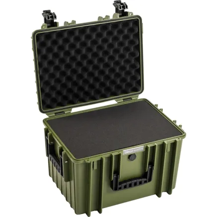 BW OUTDOOR CASES TYPE 5500 / BRONZE GREEN (PRE-CUT FOAM) 108254