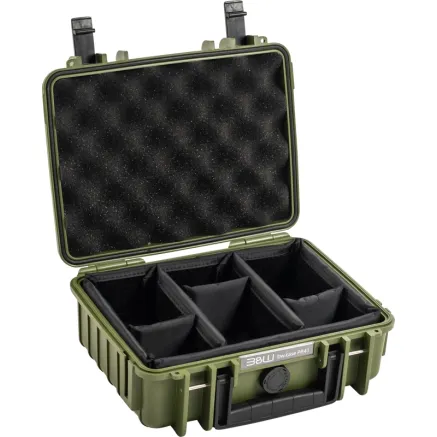 BW OUTDOOR CASES TYPE 1000 / BRONZE GREEN (DIVIDER SYSTEM) 108260