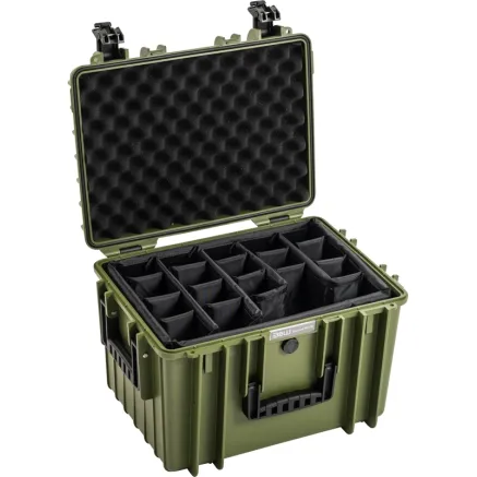 BW OUTDOOR CASES TYPE 5500 / BRONZE GREEN (DIVIDER SYSTEM) 108265