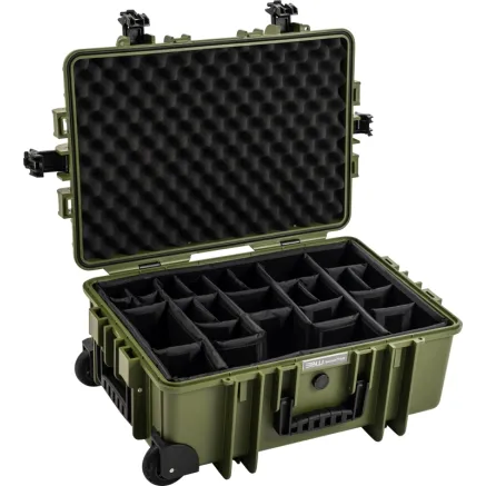 BW OUTDOOR CASES TYPE 6700 / BRONZE GREEN (DIVIDER SYSTEM) 108271
