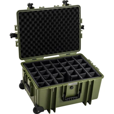 BW OUTDOOR CASES TYPE 6800 / BRONZE GREEN (DIVIDER SYSTEM) 107882