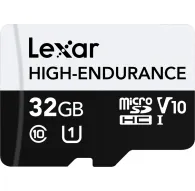 Memory Cards - LEXAR MICROSD HIGH-ENDURANCE MICROSDHC UHS-I/U1/10 R100/W30 (V10) 32GB LSDM10-32 - quick order from manufacturerMemory Cards - LEXAR MICROSD HIGH-ENDURANCE MICROSDHC UHS-I/U1/10 R100/W30 (V10) 32GB LSDM10-32 - quick order from manufacturer