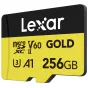 Memory Cards - LEXAR MICROSD GOLD MICROSDXC UHS-II/C10/A1/U3 R280/W100 (60) 256GB LMSGOLD256G-B - quick order from manufacturer