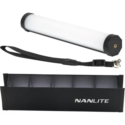 KIT NANLITE PAVOTUBE II 6C WITH EGGCRATE 121943