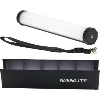 LED gaismas nūjas - KIT NANLITE PAVOTUBE II 6C WITH EGGCRATE 121943 - ātri pasūtīt no ražotāja